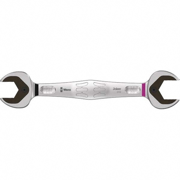 Wera 5020263001 Open End Wrench: Double End Head, 27 mm x 32 mm, Double Ended Image