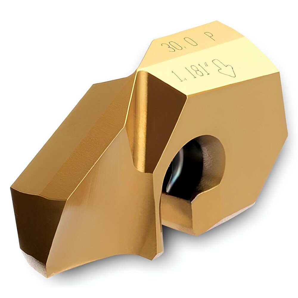 Replaceable Drill Tip: LPA3500R01 IN2505, 35.00 mm Dia, 140 deg Point, Grade IN2505