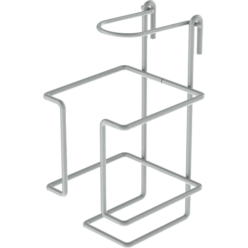 Metro 2 L Automatic Foam & Liquid Hardware - Hanging Mount, Steel, Gray | Part #SHK4-2L