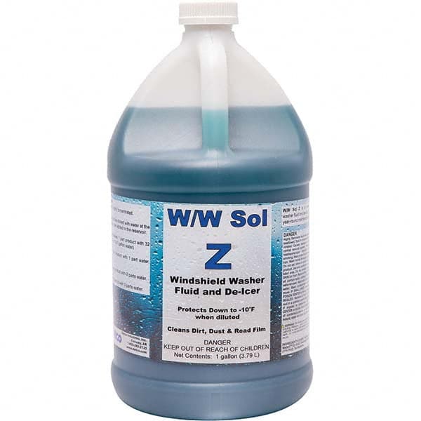 Detco Windshield Washer Fluid: 1 gal, Bottle MPN:1878-4X1