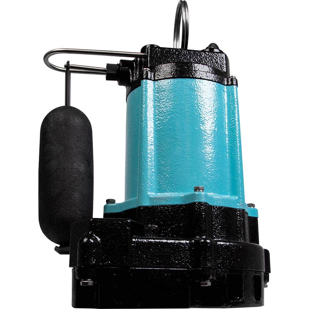 Diaphragm Sewage & Effluent Pump: Integral Diaphragm, 1/2 hp, 9A, 115V