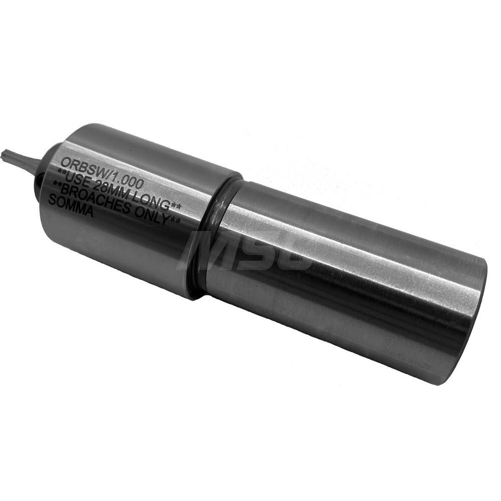 Rotary Broach Holders; Type: No ; Adjustable: No ; Shank Diameter (mm): 0.50 ; Holder Shank Diameter: 0.50 ; For Broach Shank (mm): 8mm ; Holder Shank Length: 2