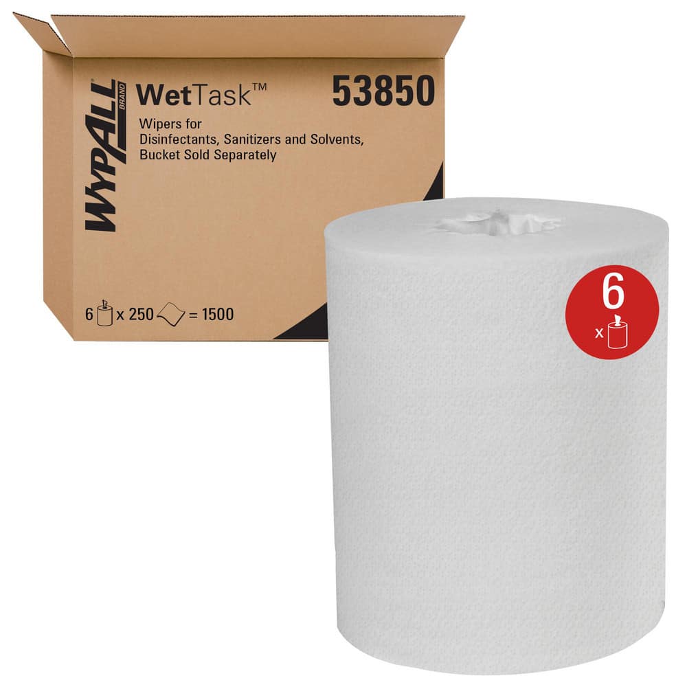 WypAll 53850 Wipes: Disposable Dry 