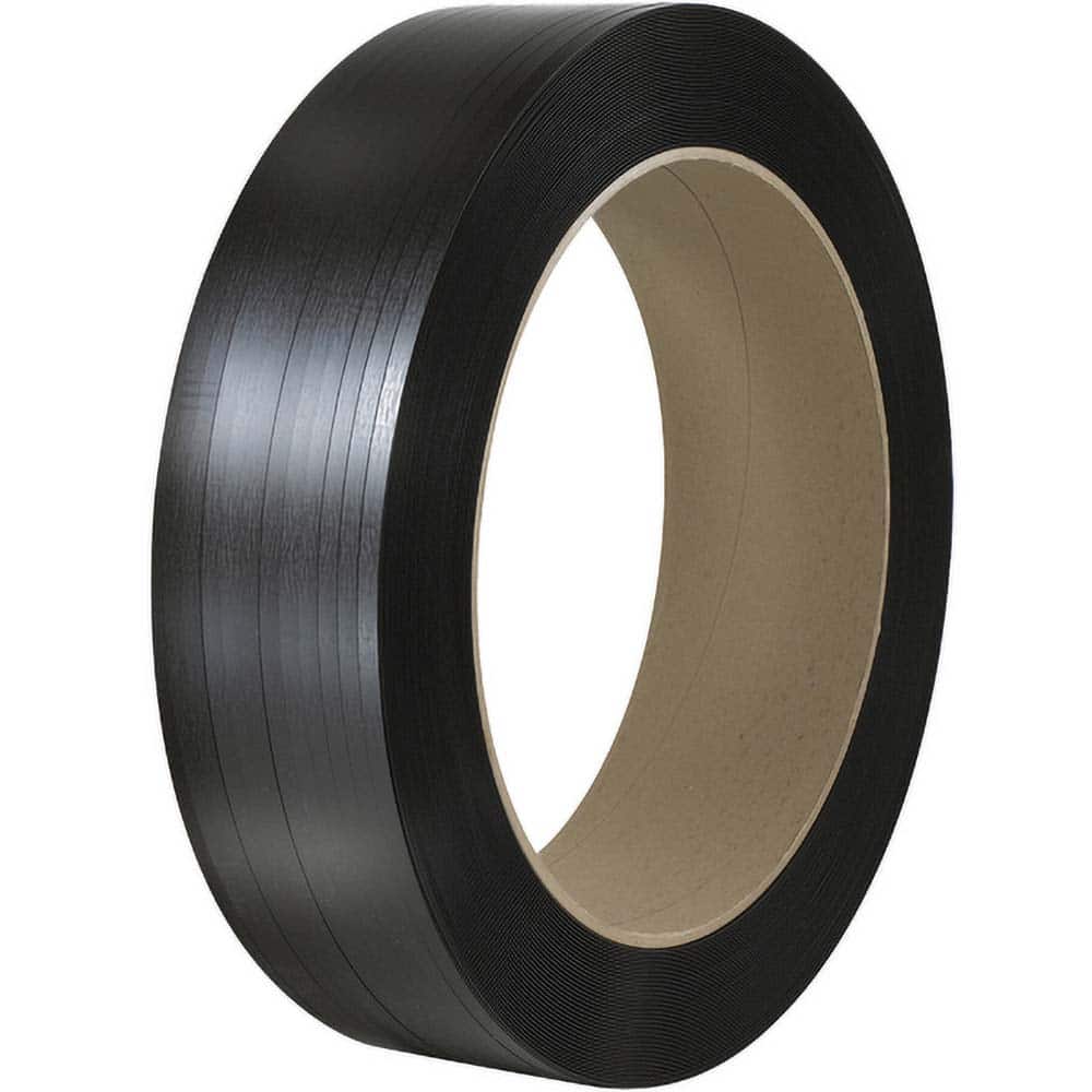 Polypropylene Strapping: 1/2" Wide, 7,200' Long, 0.025" Thick, Coil Case