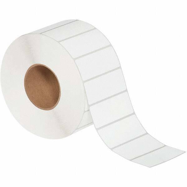 Value Collection THL108 Label Maker Label: White, Matte Coated Facestock, 1-1/2" OAL, 4" OAW 