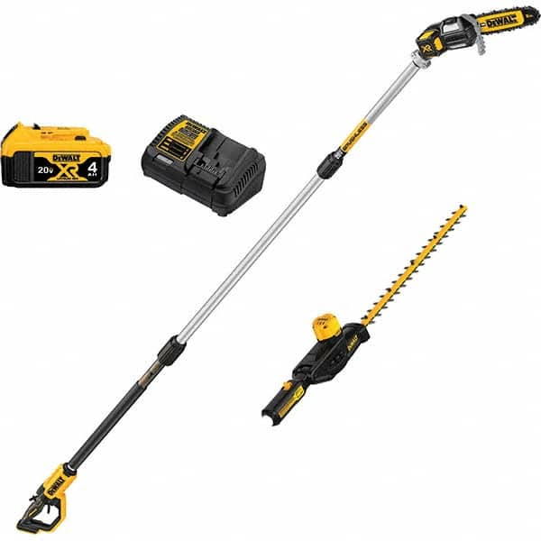 hedge trimmer with extension pole