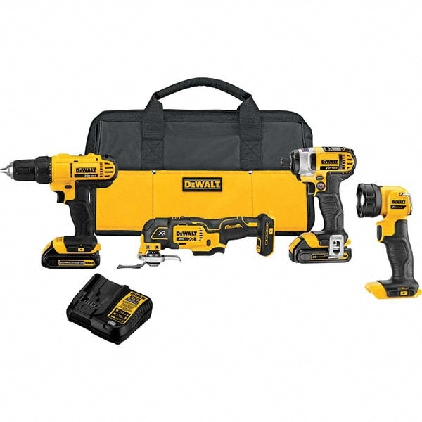 DeWALT - 20.00 Volt Cordless Tool Combination Kit | MSC Direct