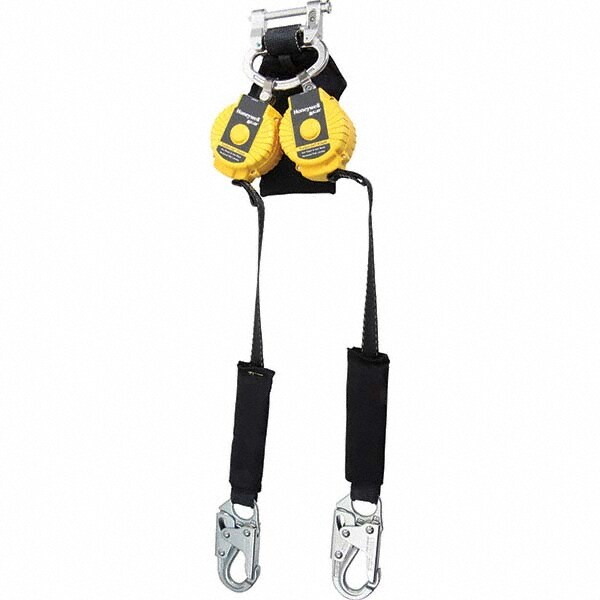 Self-Retracting Lifeline: 420 lb Capacity, Steel Locking Snap Hook