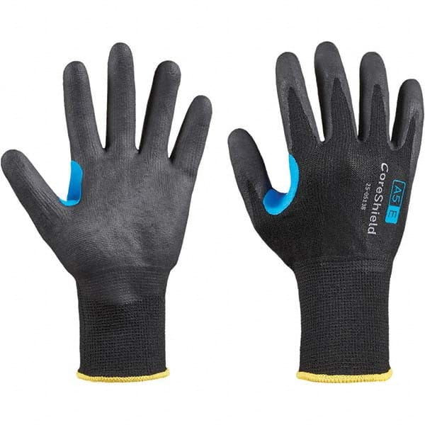 Cut, Puncture & Abrasive-Resistant Gloves: Size M, ANSI Cut A5, ANSI Puncture 1, Nitrile, HPPE