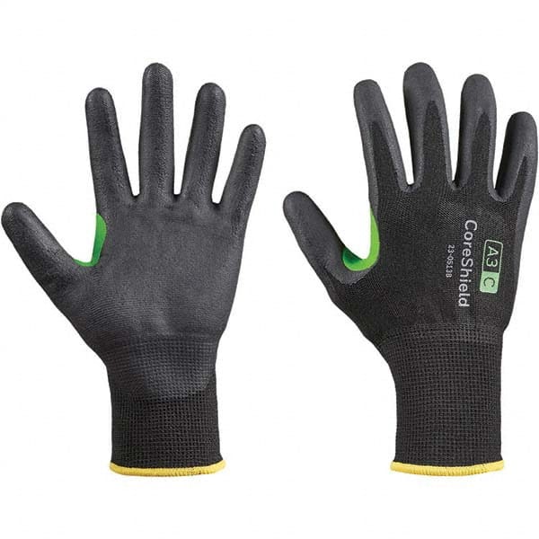 Cut, Puncture & Abrasive-Resistant Gloves: Size XL, ANSI Cut A3, ANSI Puncture 1, Nitrile, HPPE