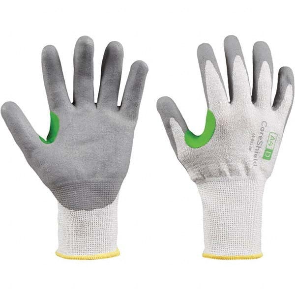 Cut, Puncture & Abrasive-Resistant Gloves: Size XL, ANSI Cut A4, ANSI Puncture 1, Nitrile, HPPE