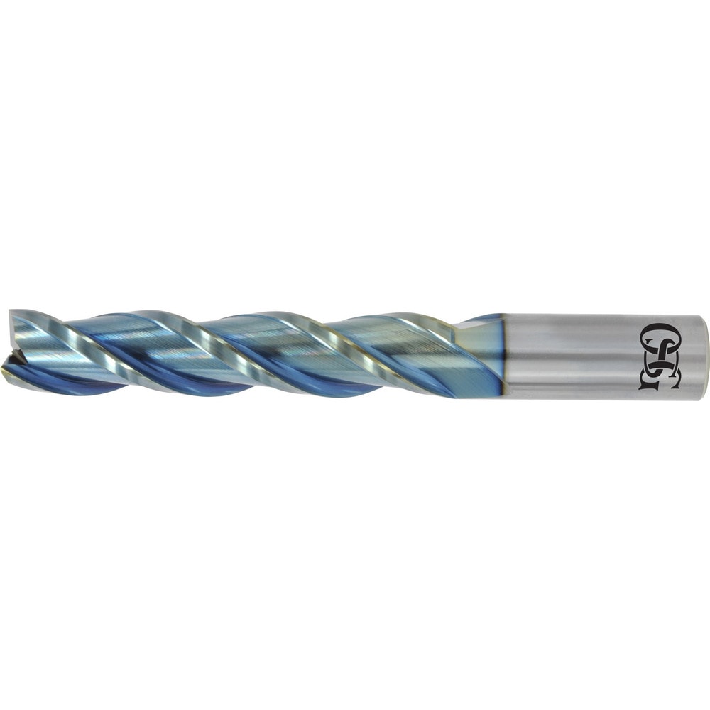 Corner Radius End Mill: 1/2" Dia, 2" LOC, 3 Flutes, Solid Carbide
