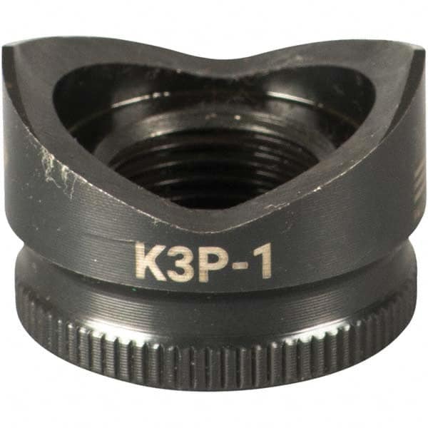 Greenlee K3P-1 Punch Dies, Centers & Parts; Component Type: Punch ; Product Shape: Round ; Punch Hole Diameter (Decimal Inch): 1.3600 