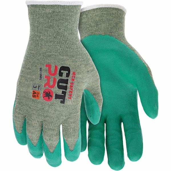 MCR Safety | Cut Pro Cut, Puncture & Abrasion-Resistant Gloves: Cut Pro 9813NF, Cut A5, Abrasion 6, Puncture 3, 13 ga, Size X-Large - HPPE, Flat