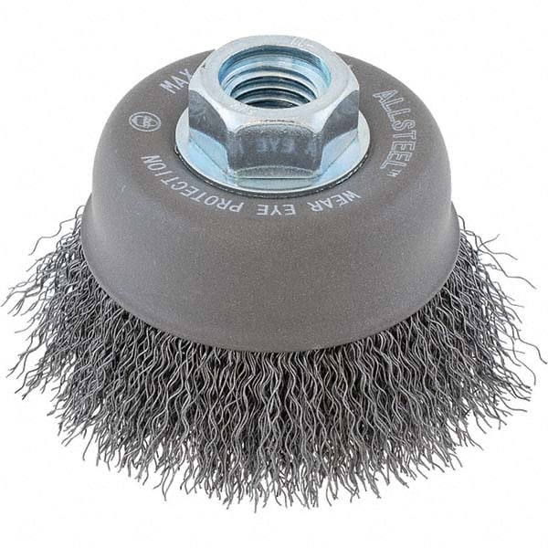 Walter Surface Technologies 09C018 Allsteel 2-3/8 in. MTD Cup Brush