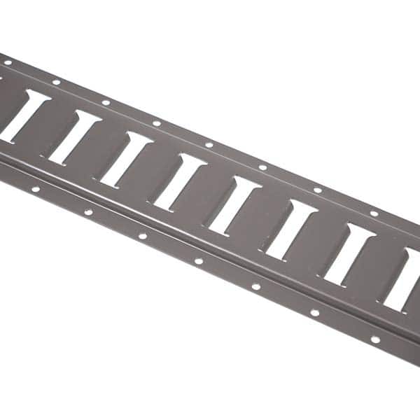 US Cargo Control HET8P-G Vertical & Horizontal Track; Type: E-Track ; Product Type: E-Track ; Position: Horizontal ; Length (Feet): 8 ; Finish/Coating: Gray Painted; Painted 