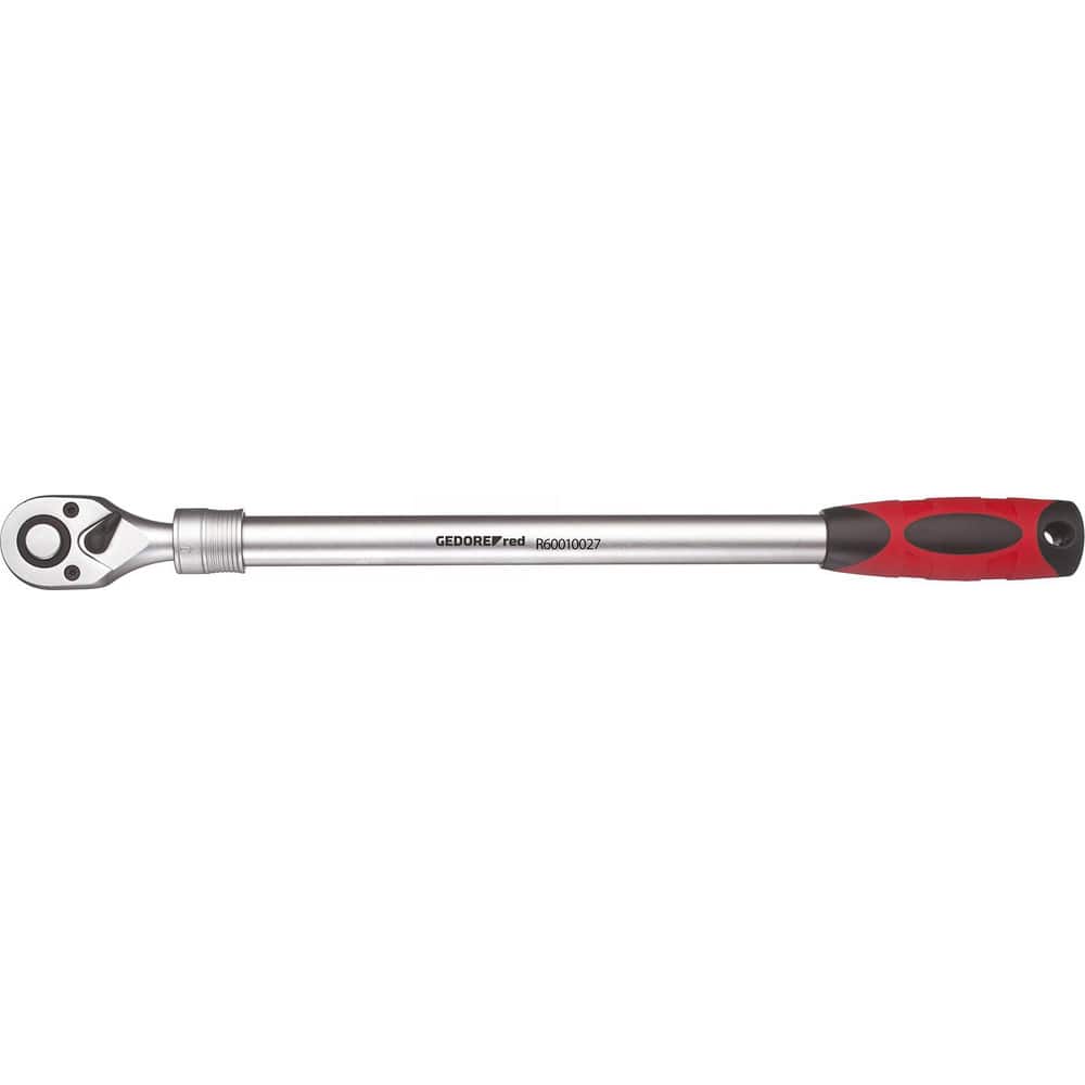 Gedore 3300522 Reversible Ratchet: 1/2" Drive, Pear Head 
