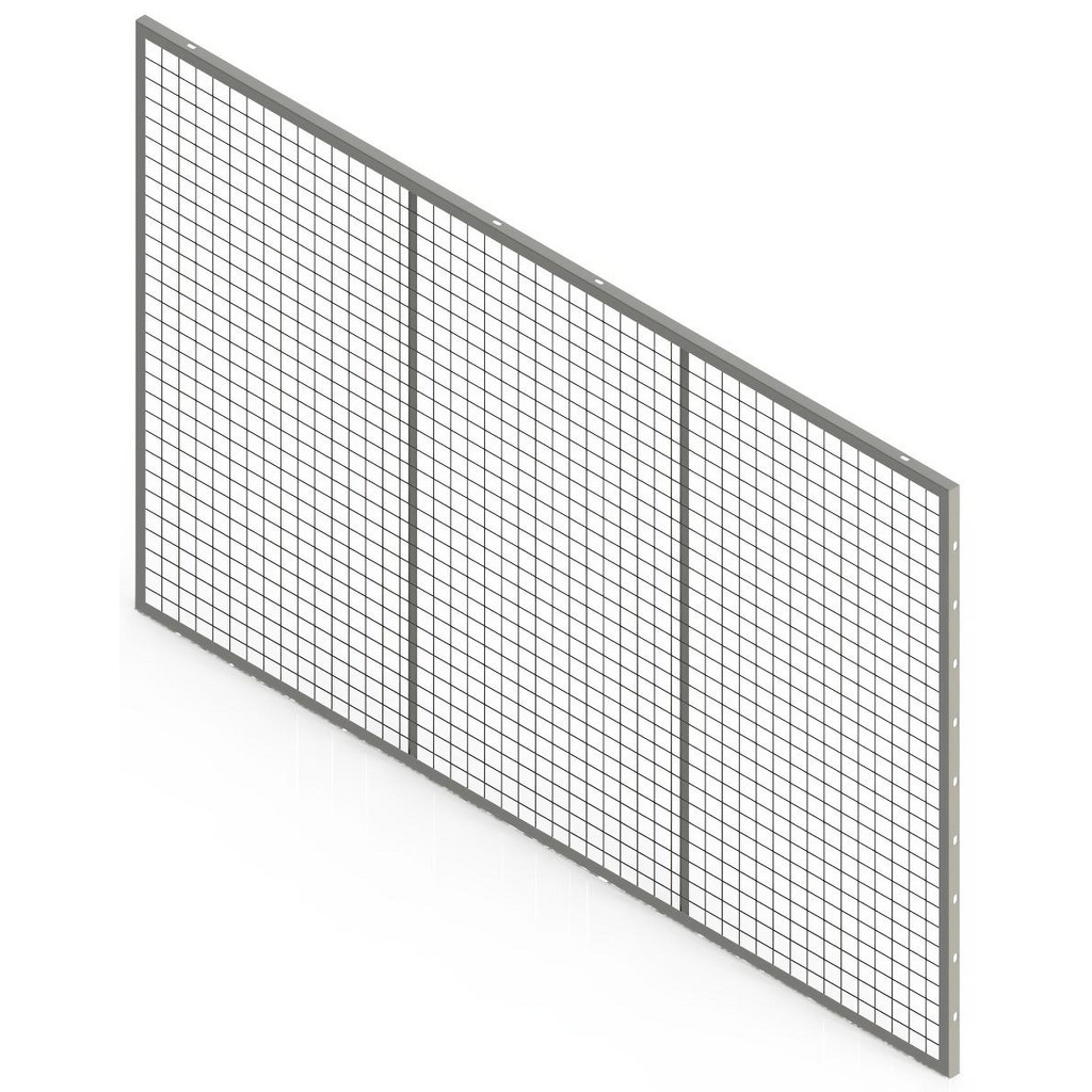 Wirecrafters Backing WireCrafters - Pallet Rack Panels: Panel Type: Back Panel; Length (Inch ...