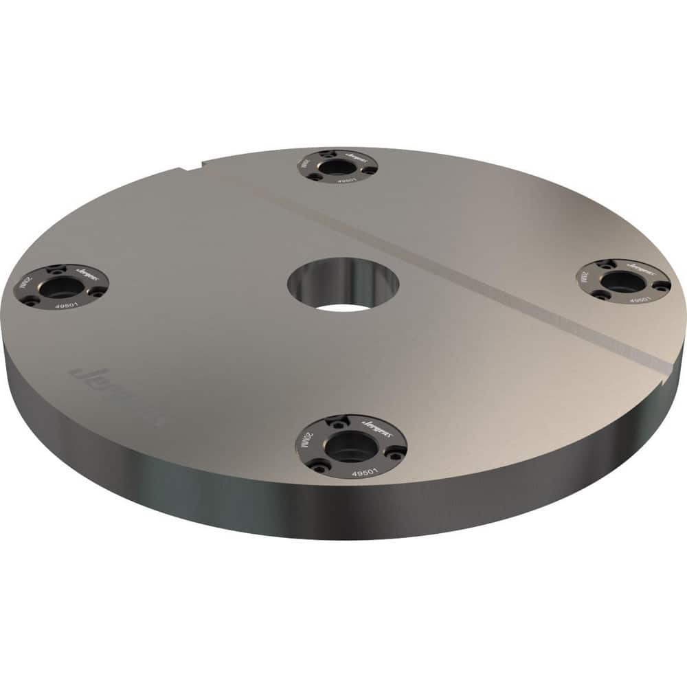 Fixture Plates; Overall Width (mm): 300; Overall Height: 25 mm; Overall Length (mm): 300.00; Plate Thickness (Decimal Inch): 25.0000; Material: Fremax 15 Steel; Number Of T-slots: 0; Centerpoint To End: 150.00; Parallel Tolerance: 0.001 in; Overall Heigh