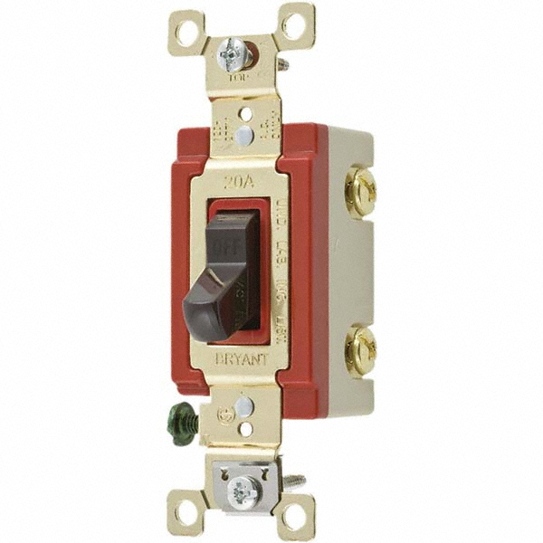 Bryant Electric Wall & Dimmer Light Switches; Switch Type NonDimmer