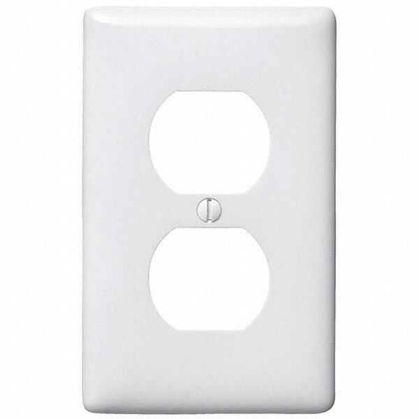 Wall Plates; Wall Plate Type: Outlet Wall Plates; Wall Plate Configuration: Duplex Outlet; Shape: Rectangle; Wall Plate Size: Standard; Number of Gangs: 1; Overall Length (mm): 4.6300 in; Overall Length (Inch): 4.6300; Overall Width (Decimal Inch): 2.8800