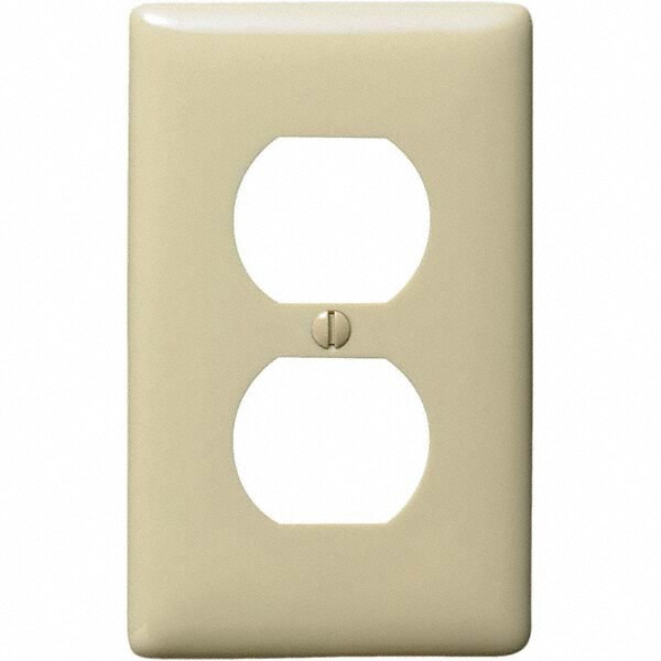 Wall Plates; Wall Plate Type: Outlet Wall Plates; Wall Plate Configuration: Duplex Outlet; Shape: Rectangle; Wall Plate Size: Standard; Number of Gangs: 1; Overall Length (mm): 4.6300 in; Overall Length (Inch): 4.6300; Overall Width (Decimal Inch): 2.8800