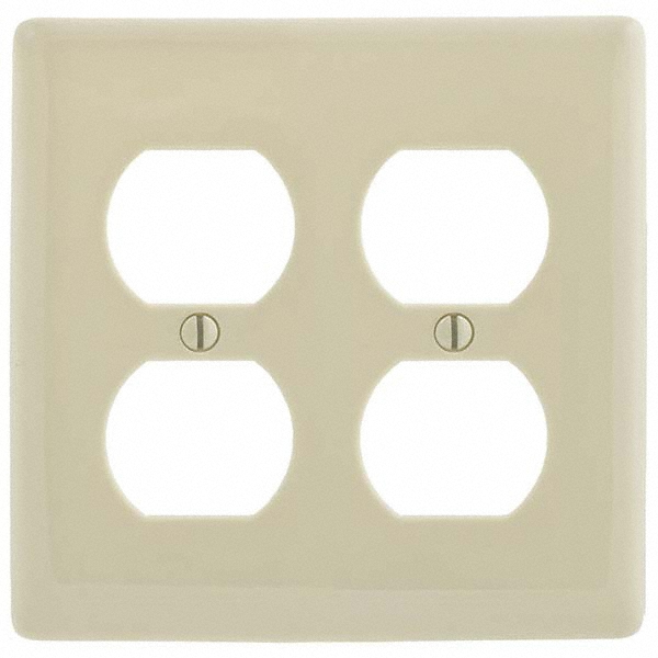 Hubbell Wiring DeviceKellems Wall Plates; Wall Plate Type Outlet