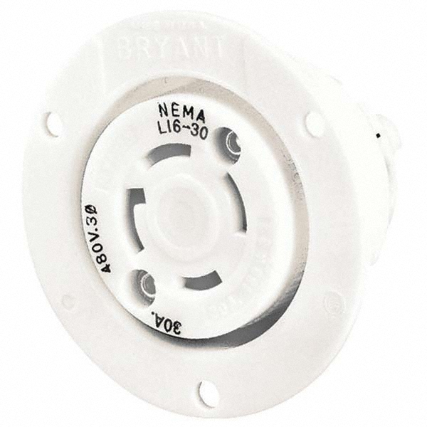 Bryant Electric - Twist Lock Receptacles; Receptacle/Part Type 