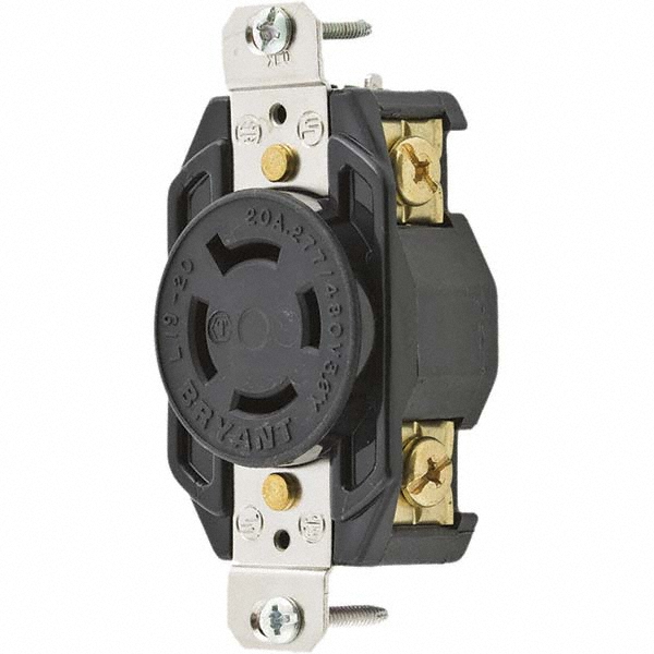 Bryant Electric Twist Lock Receptacles; Receptacle/Part Type