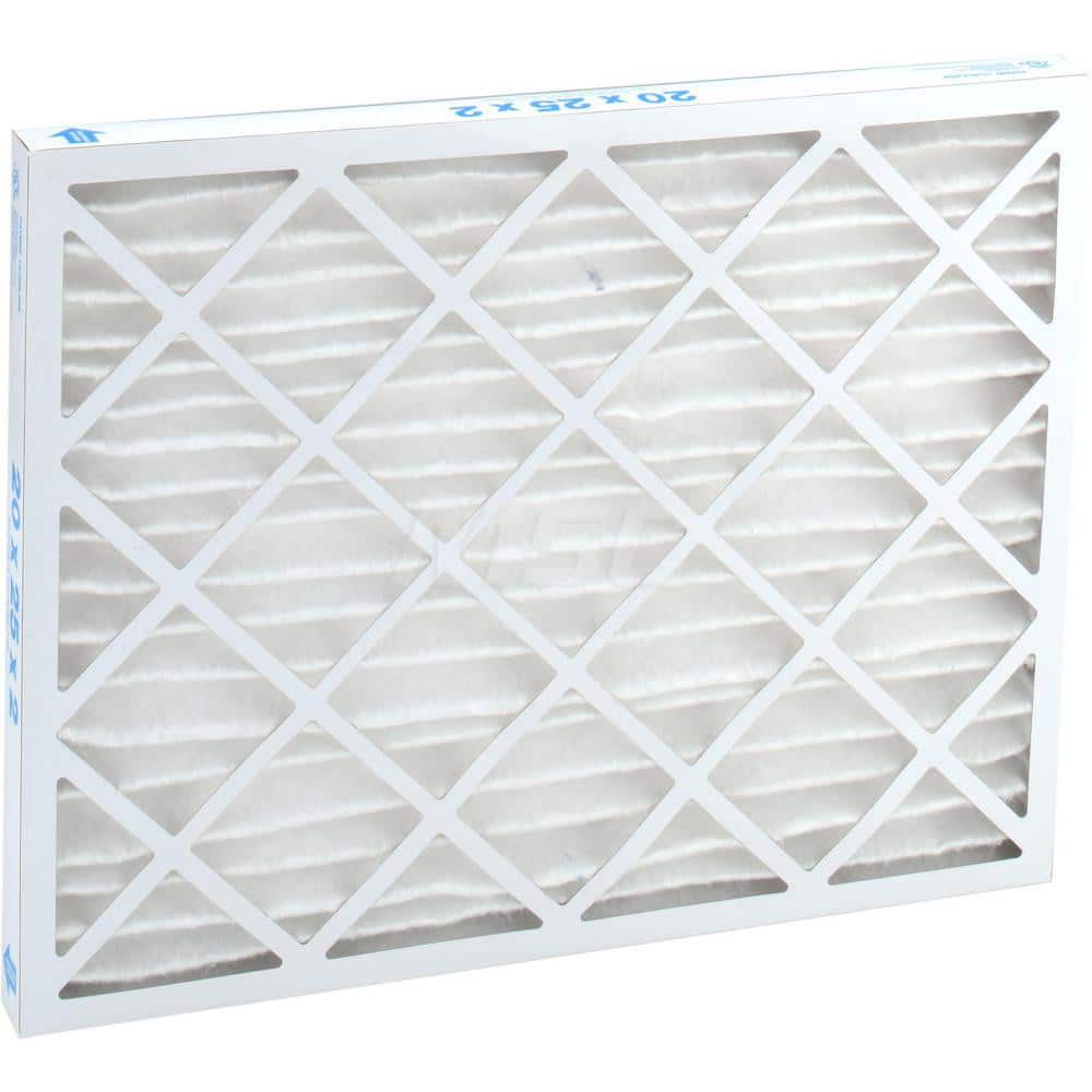 PRO-SOURCE PRO21526 Pleated Air Filter: 20 x 25 x 2", MERV 13, 80 to 85% Efficiency, Wire-Backed Pleated 