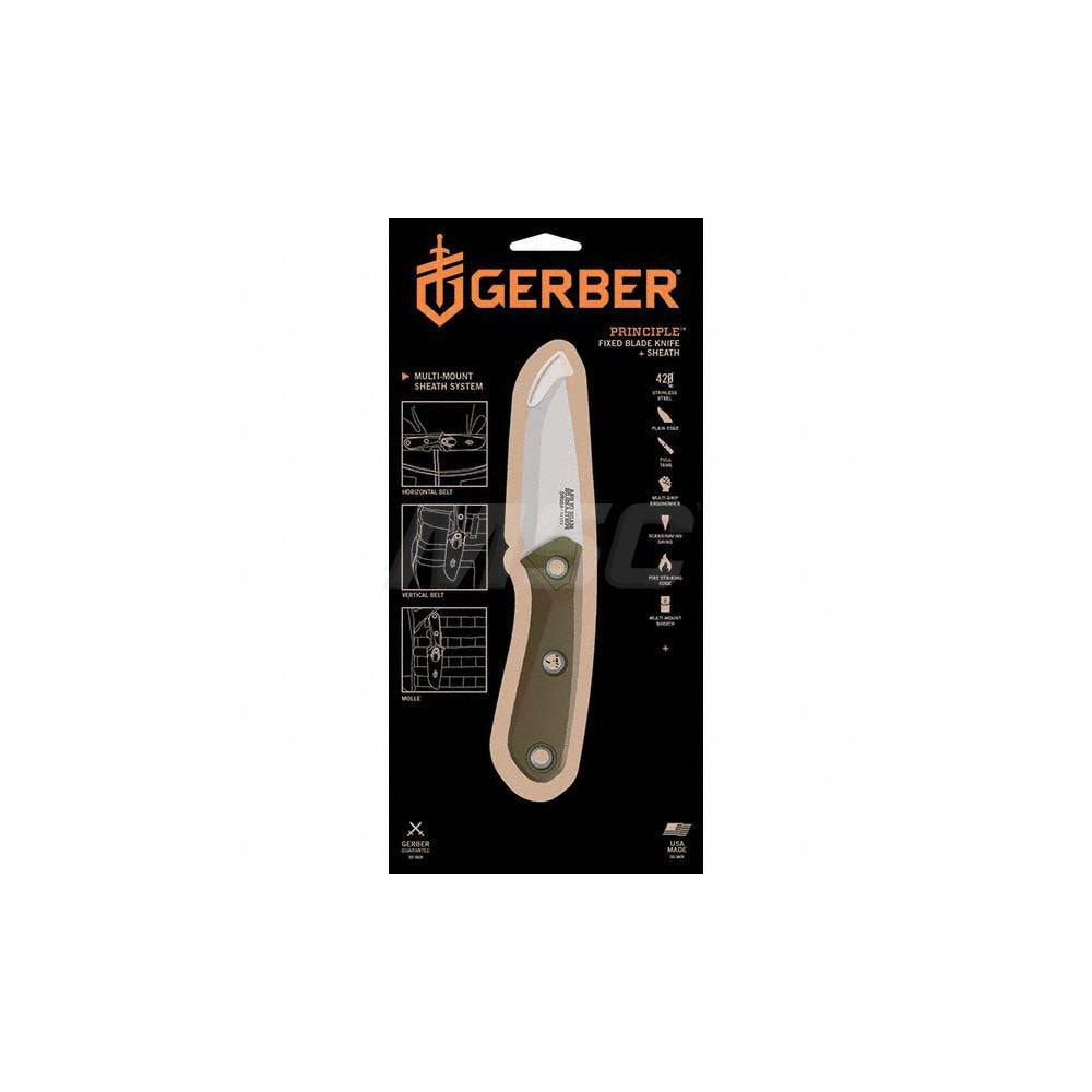 Gerber - Fixed Blade Knives; Trade Type: Fixed Blade Knife ; Blade Type ...