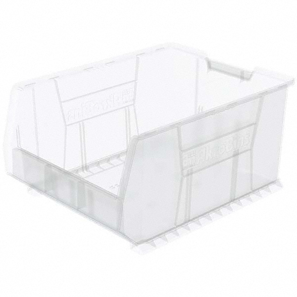 Akro-Mils - Plastic Hopper Stacking Bin: Clear | MSC Industrial Supply Co.