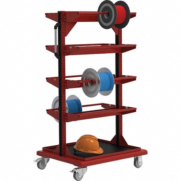 32" Wide x 59-1/8" High x 27" Deep, Mobile Work Stand