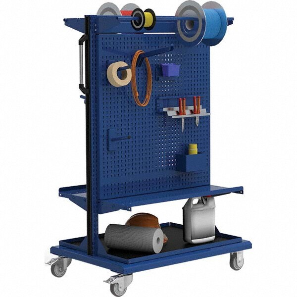 32" Wide x 59-1/8" High x 27" Deep, Mobile Work Stand
