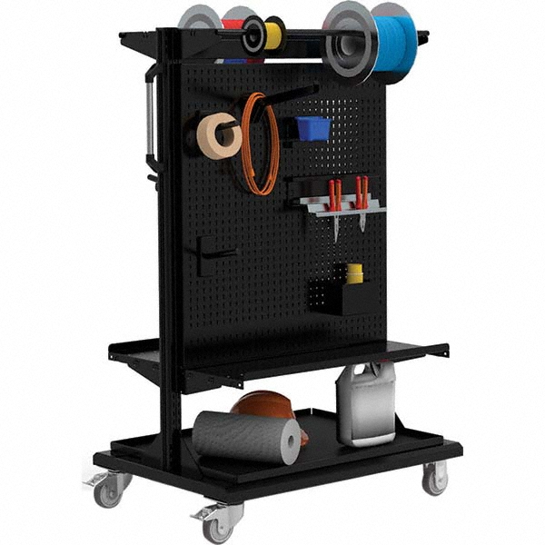 Rousseau Metal 38" Wide x 591/8" High x 27" Deep, Mobile Work Stand