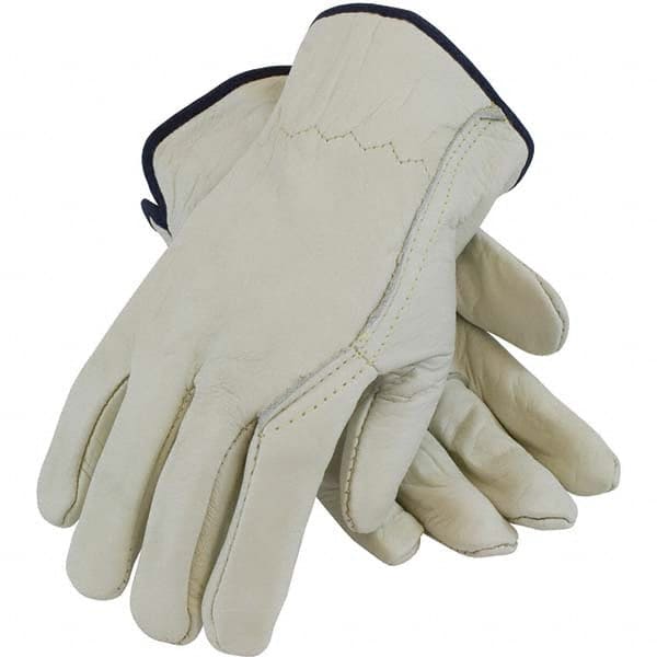 Wells Lamont Medium Gray Synthetic Leather Gloves, (1-Pair) in the