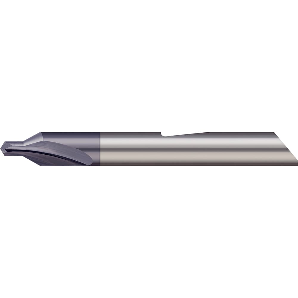 Micro 100 QDC-2X Combo Drill & Countersink: #2, 3/16" Body Dia, 1180, Solid Carbide Image