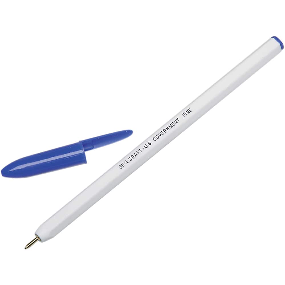 EF 0.38 Mm Blue Student Replacable Ink Inking Pens Signature Pen