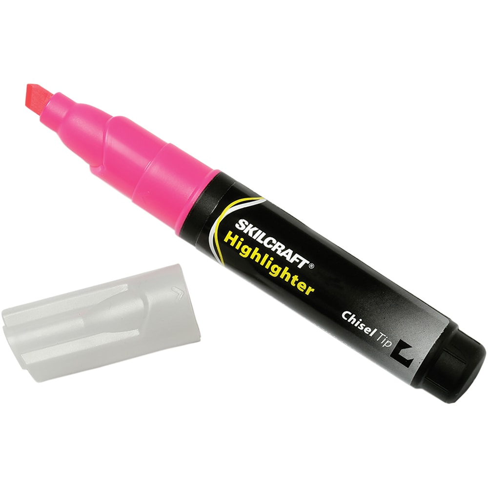 Highlighter Marker: Pink, Water-Based