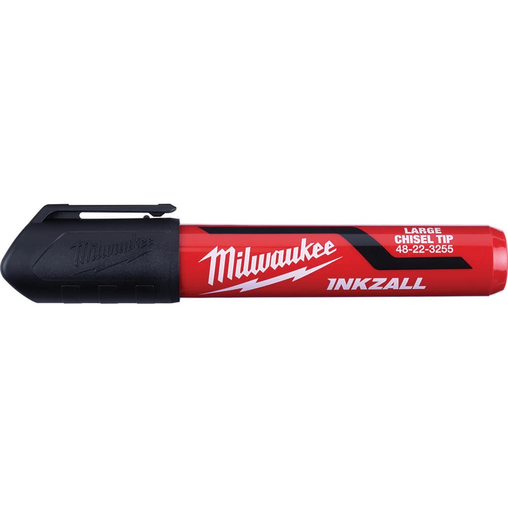 Milwaukee 48-22-3255 INKZALL Large Chisel Tip Black Marker