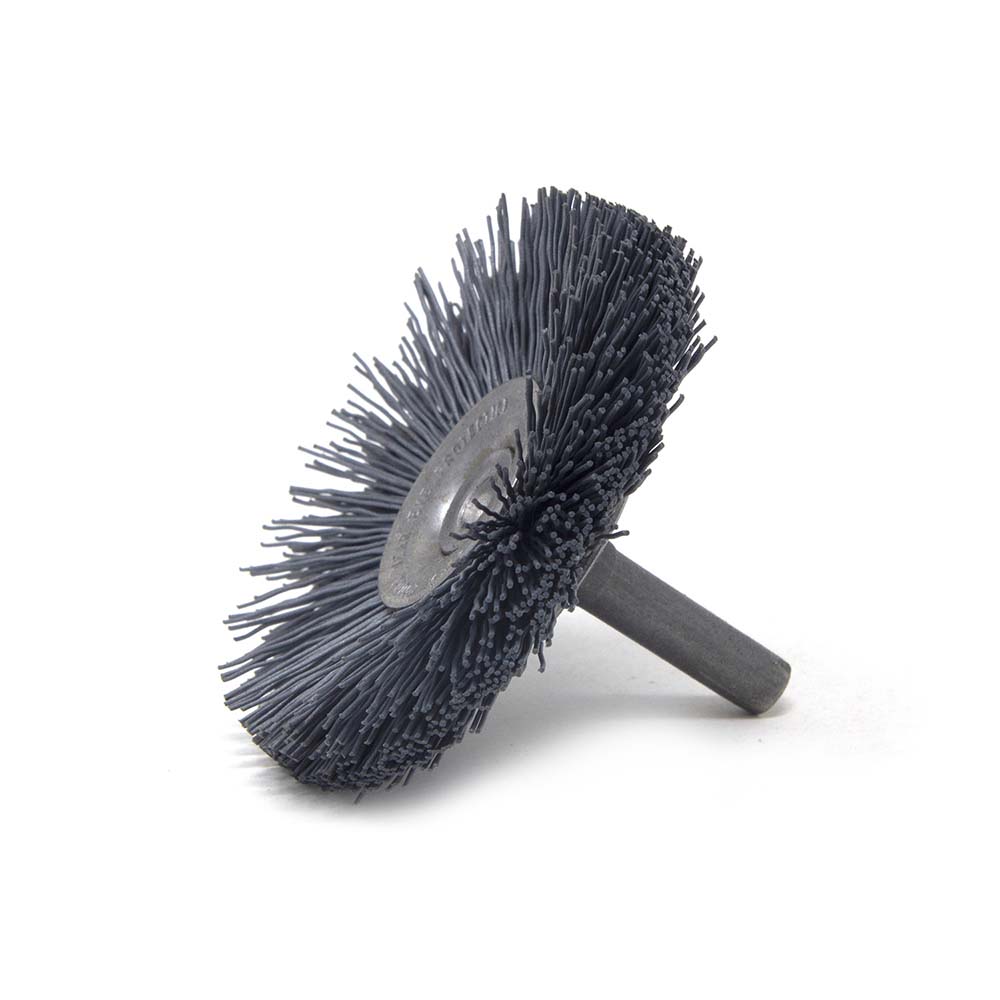 Brush Research Mfg. End Brushes 3" Dia, Nylon, Crimped Wire MSC
