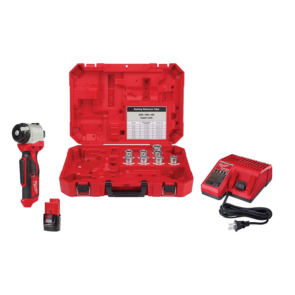 Milwaukee Tool 2435X-21 Cable Stripper Kit: 12 Pc Image