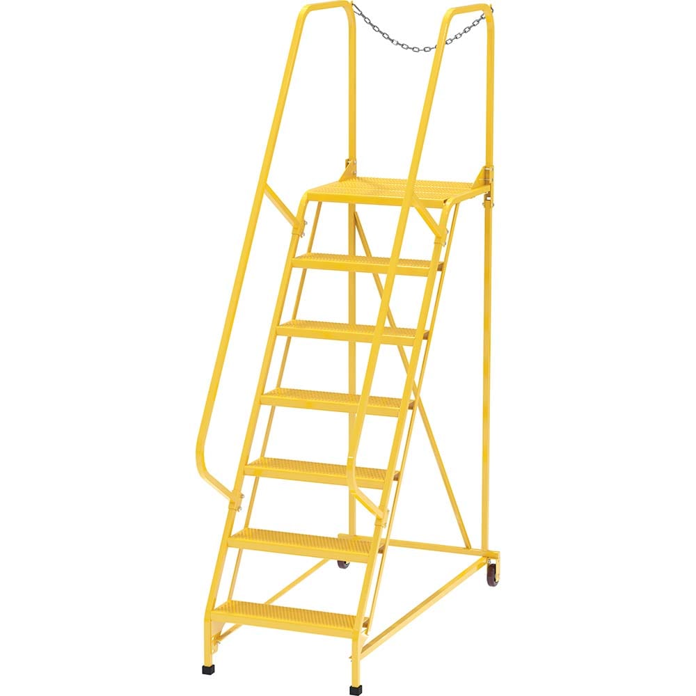 Vestil - Steel Rolling Ladder: Type Not Rated, 70