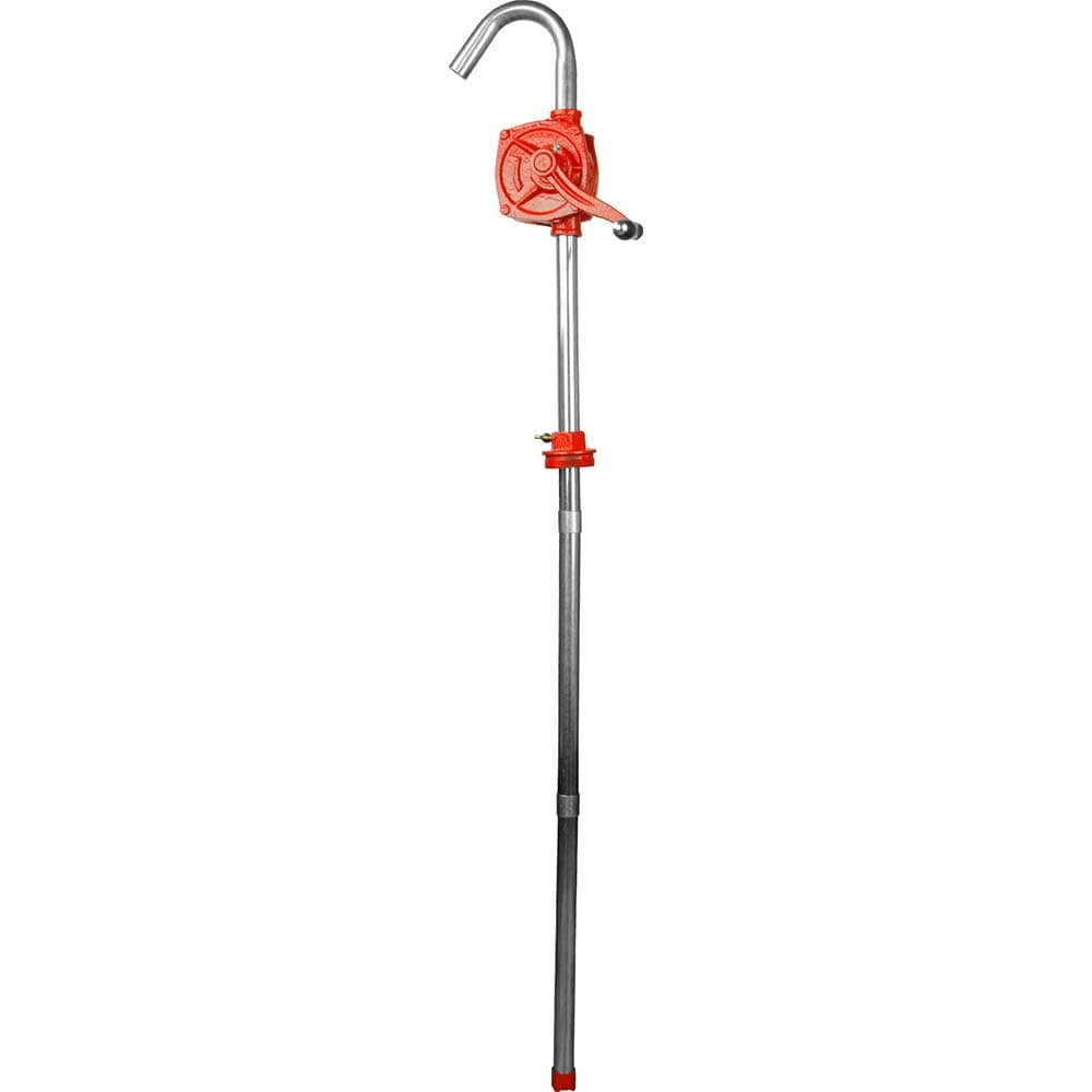 Hand-Operated Drum Pumps; Pump Type: Rotary; Manual ; Ounces per Stroke: 64.00 ; For Use With: Barrels; Drums; Small Tanks ; Overall Length (Inch): 40 ; Drum Size: Up to 55 gal ; Gpm: 10.00