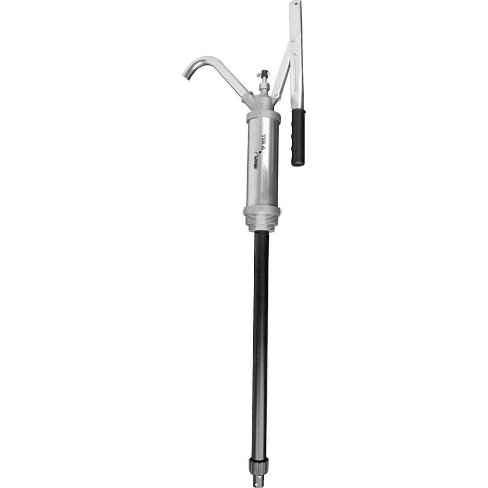 Hand-Operated Drum Pumps; Pump Type: Lever Action ; Ounces per Stroke: 10.00 ; Outlet Size (Inch): 3/4 ; Overall Length (Inch): 33 ; Drum Size: 15 to 55 gal