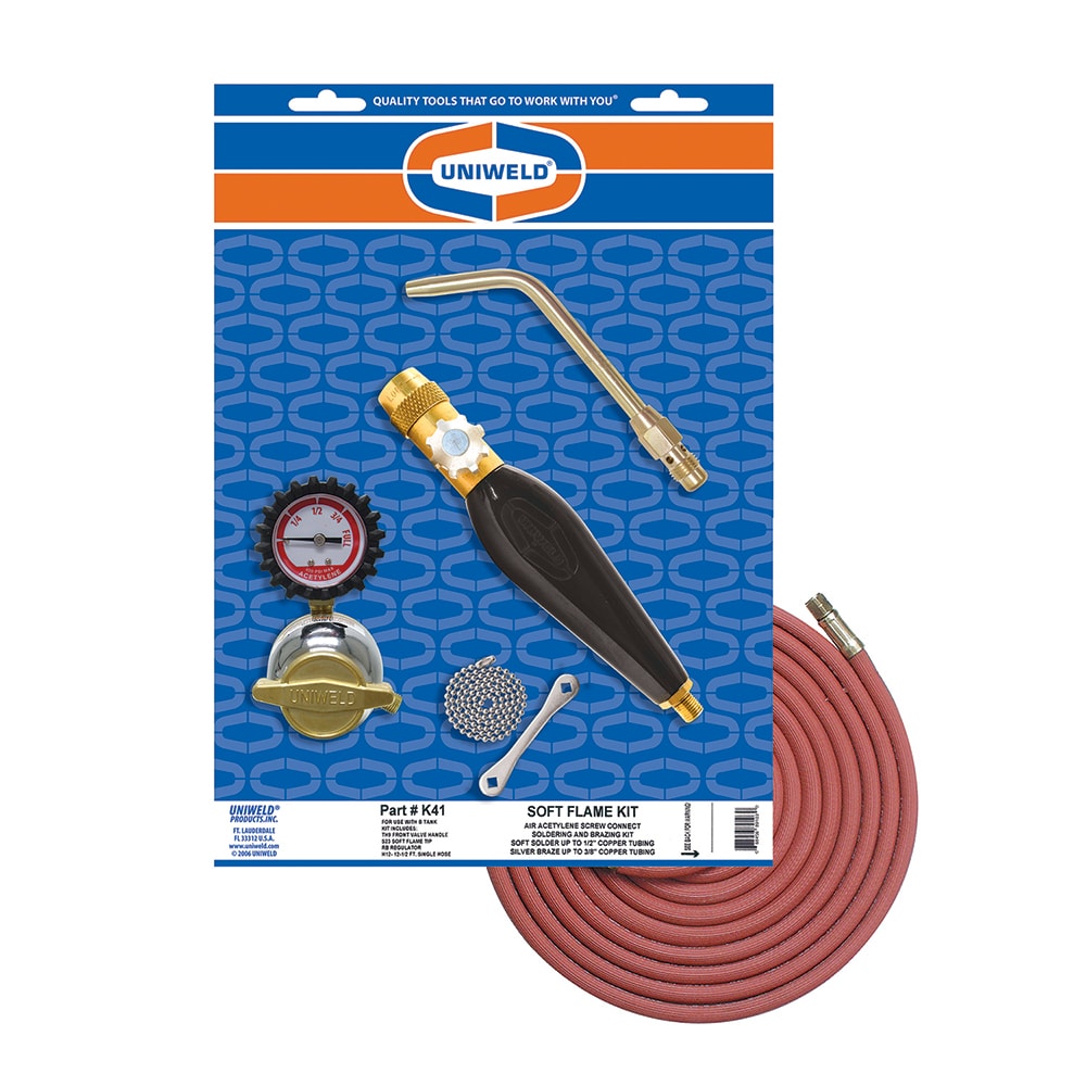 Uniweld Propane Mapp Torch Kits Type Air Acetylene Fuel Type