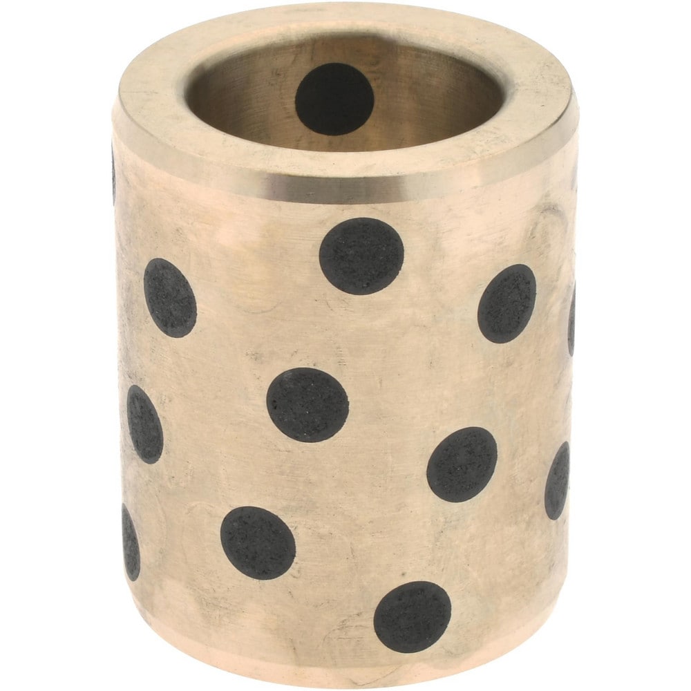 Gibraltar STBGP-5501 Die & Mold Straight Bushings; Material: Steel ; Inside Diameter: 0.7505in ; Inside Diameter (Decimal Inch): 0.7505in ; Body Diameter: 1.1255in ; Attachment Method: Press-Fit ; Lubrication Type: Self-Lubricating Image