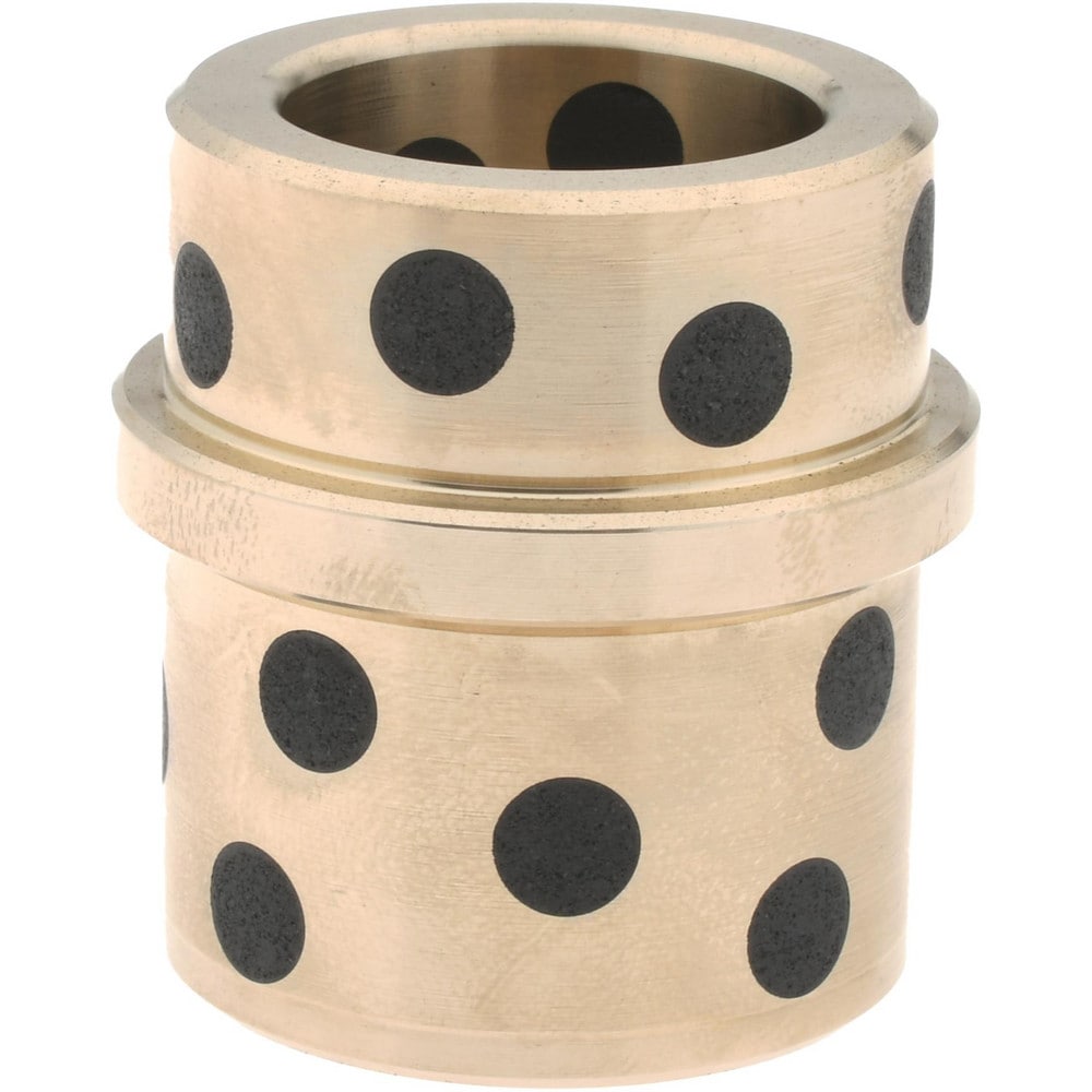 Gibraltar GPGEB-601 Die & Mold Straight Bushings; Material: Solid Bronze ; Inside Diameter: 0.876in ; Inside Diameter (Decimal Inch): 0.876in ; Body Diameter: 1.2505in ; Attachment Method: Press-Fit ; Lubrication Type: Self-Lubricating Image