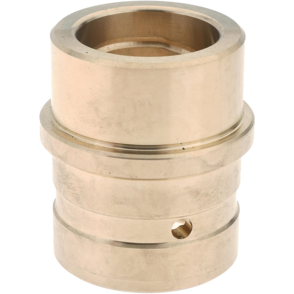 Gibraltar BEB-503 Die & Mold Straight Bushings; Material: Solid Bronze ; Inside Diameter: 1.0005in ; Inside Diameter (Decimal Inch): 1.0005in ; Body Diameter: 1.3755in ; Attachment Method: Press-Fit ; Lubrication Type: Non-Self Lubricating Image