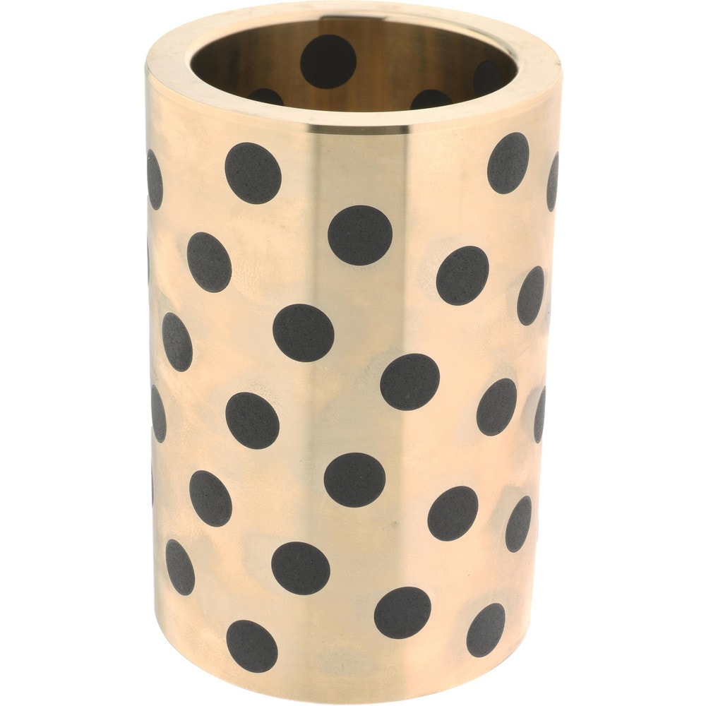 Die & Mold Straight Bushings; Material: Steel ; Inside Diameter: 2.5005in ; Inside Diameter (Decimal Inch): 2.5005in ; Body Diameter: 3.2505in ; Attachment Method: Press-Fit ; Lubrication Type: Self-Lubricating